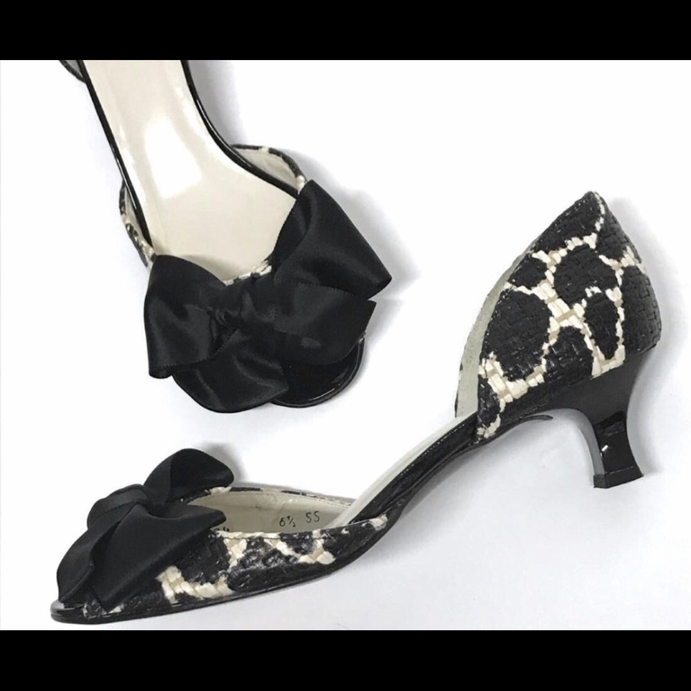 Stuart Weitzman animal print shoes